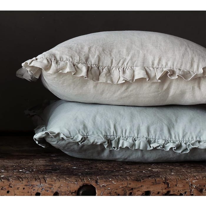 Frayed Edge Pillow - Oatmeal, Pillows
