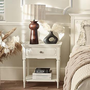 Elevating Your Bedroom Decor with a White Bedside Table