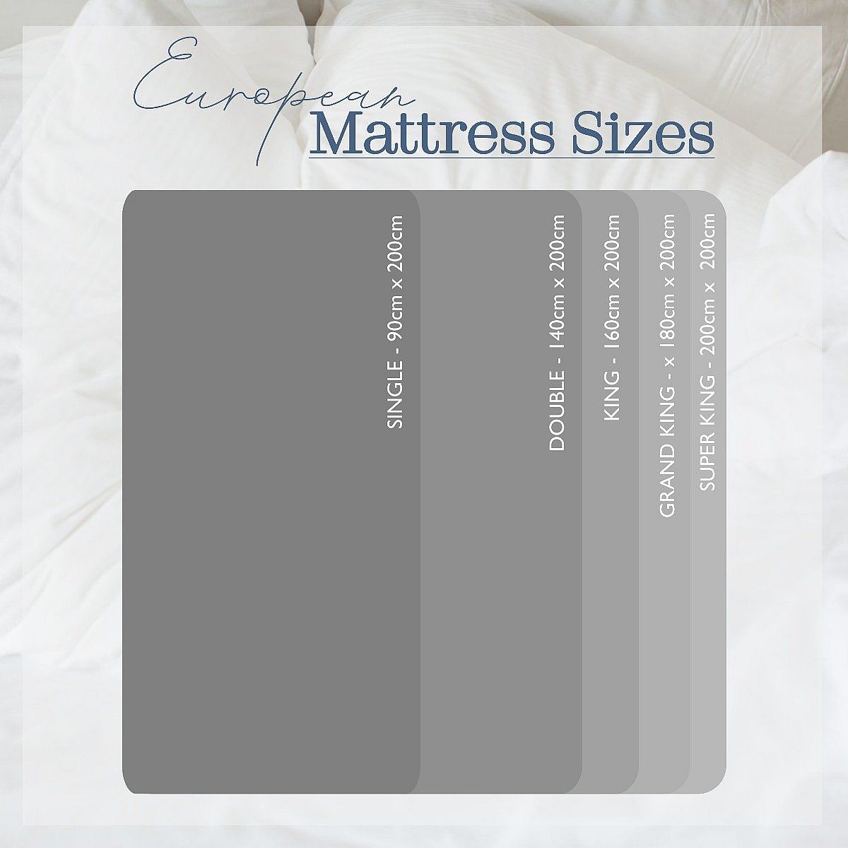 Mattress Sizes and Bed Dimensions (2023)